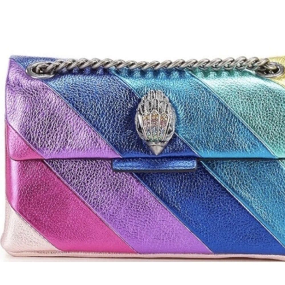 Multicolor Chain Shoulder Bag